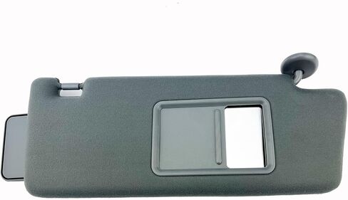 YFYLMAX Gray Left Driver Side Compatible with 2005 2006 2007 2008 2009 2010 2011 2012 Toyota Tacoma Sun Visor Replaces 74320-04181-B1 74320-AD060-B0 Without Light in Saudi Arabia