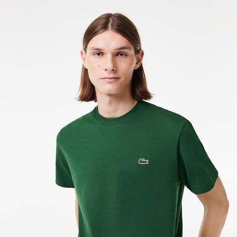 Lacoste Men's Short Sleeve Classic Fit Crew Neck Tee Shirt in Saudi Arabia