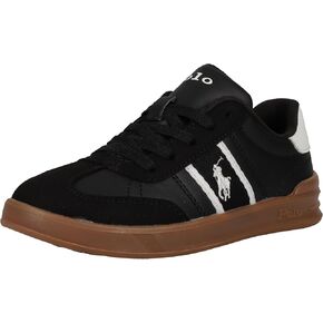 POLO RALPH LAUREN Unisex-Child Heritage Court Iii T-Toe (Little Kid) Sneaker