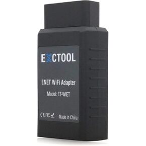 ENET WiFi Adapter Ethernet to OBD2 Diagnostic & Coding Tool for BMW F/G/I Series Compatible with BimmerCode on iOS and Android
