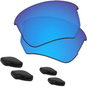 Flak Beta Lenses & Nose Pieces Replacement for Oakley Sunglass OO9363 Polarized