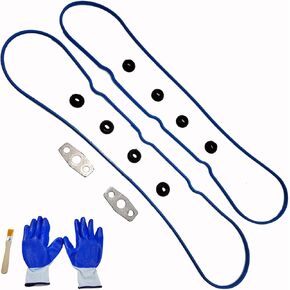 12637683 مجموعة حشية غطاء الصمام، VS50504R1 سدادة غطاء الصمام متوافقة مع تشيفي سيلفرادو سوبربان تاهو تريل بليزر جي إم سي سييرا يوكون إنفوي 4.8 لتر 5.3 لتر 6.0 لتر 6.2 لتر - استبدالات أخرى OEM VS50250 in Kuwait