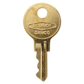 Bobrick 330-43 Model Cat 74 Key for Towel Dispensers, 1 Count (Pack of 1)