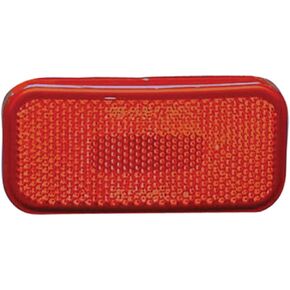 Fasteners Unlimited 003-58B Clearance Light Red Rect 12V