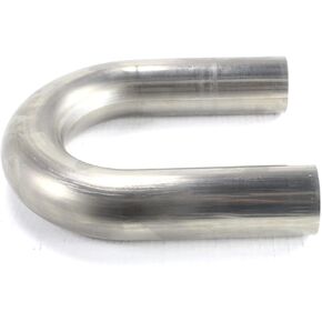 Patriot Exhaust H6935 2-1/4" 304 Stainless Steel U-Bend Exhaust Pipe