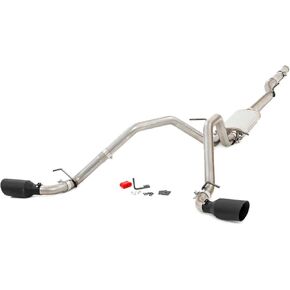 Rough Country Dual Cat-Back Exhaust for 2014-2018 Chevy/GMC 1500 | 6.2L - 96017