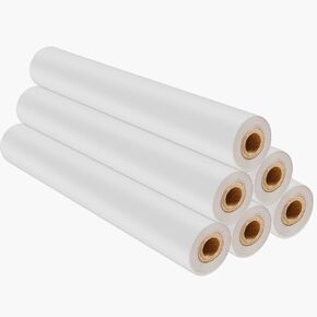 6 Rolls A4 Thermal Printer Paper, 8.3 Inches Quick-dry Thermal Paper, A4 Printing Paper for Portable Printer，Enhanced Brightness and Clarity, Make the Printing Quality Better, Doesn't use any ink