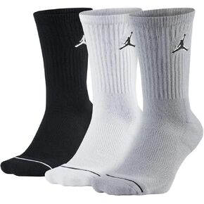 Jordan Men's Jumpman Dri-Fit Crew Socks Multi 3 Pair SX5545-019