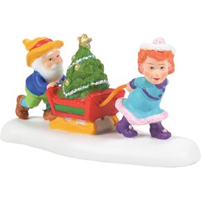 Department 56 North Pole Village Just in Time for Christmas Figurine, 3.19 Inch, Multicolor