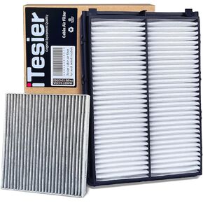 Engine and Cabin Air Filter kit for Palisade (2020 2021 2022 2023 2024), Replace 97133S8000, S8C79-AC000, 28113A9100, WP10080