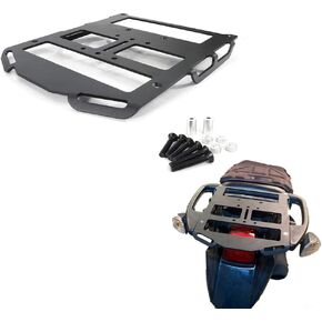 Xitomer Motorcycle Rear Racks Fit for KLR650 2008 2009 2010 2011 2012 2013 KLR650 2014 2015 2016 KLR650 2017 2018, Motorcycle Luggage Rack for KLR650 08-18, Luggage Bracket