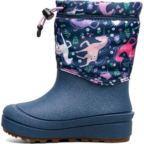 BOGS Unisex-Child Snow Shell Boots-Unicorn Meadow (Toddler/Little Big Kid)