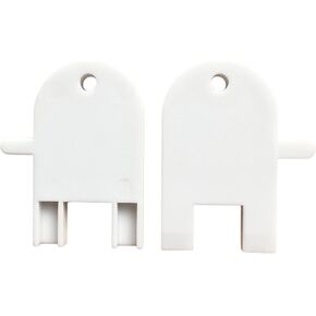 (2) KeyPower Dispenser Keys for VonDrehle Von Drehle Center-Pull Paper Towel, Jumbo Bath Tissue and Jumbo Single Bath Tissue (2)