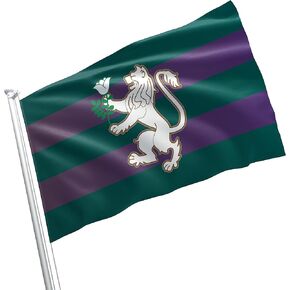 Lambda Chi Alpha Fraternity Greek Life Licensed Flag Banner Wall Decor Outdoor Indoor Decoration Brass Grommets Double Stitch (Lambda Chi Alpha # 7)