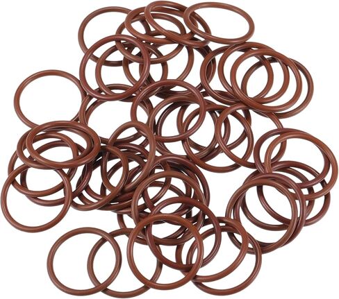 O Ring Seal Gasket, 8.5mm ID x 2mm CS for Cars Trucks SUVs Trailers Orings Seal Washer Replacement Automotive Faucet Repair Brown, 50 Pcs in Kuwait