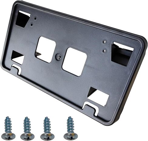Front Bumper License Plate Frame Bracket Holder Compatible with 2021 2022 2023 Ford F150 2.7L, 3.0L, 3.5L V6 Accessories,Replace #ML3Z-17A385-BB in Saudi Arabia