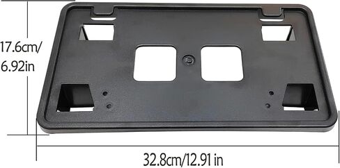 Front Bumper License Plate Frame Bracket Holder Compatible with 2021 2022 2023 Ford F150 2.7L, 3.0L, 3.5L V6 Accessories,Replace #ML3Z-17A385-BB in Saudi Arabia