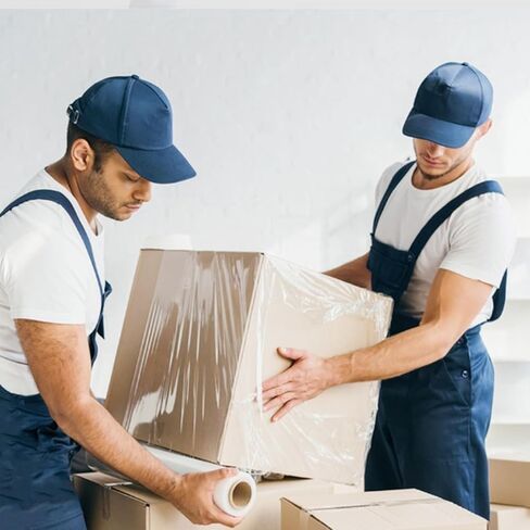 فيلم باندري الممتد، 15 بوصة × 1200 قدم لكل لفة، غلاف قابل للتمدد، غلاف شفاف مع مقابض، غلاف بلاستيكي لتحريك غلاف البليت، عبوتان، 60 مقياس، مقابضان in Kuwait