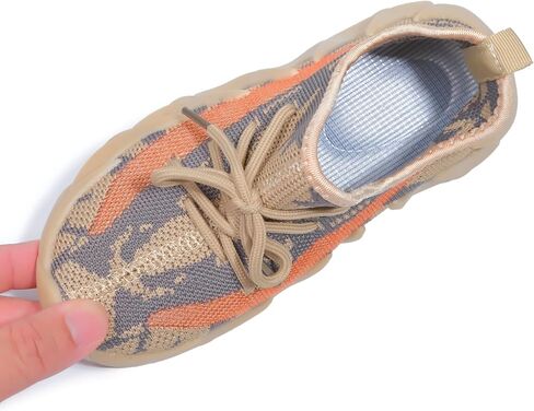 Toddler Shoes Boys Girls Tennis Shoes Kids Breathable Sneakers Lightweight Non Slip Sneakers Lace-up Running Athletic Shoes for Little Kid/Big Kid in Saudi Arabia
