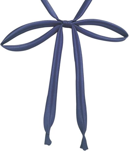 ربطات عنق Mantieqingway للنساء والفتيات مربوطة مسبقًا وقابلة للتعديل بلون سادة من البوليستر للزي المدرسي، والحفلات التنكرية، والتي شيرت in Kuwait