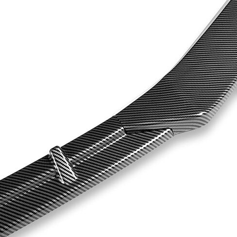 DNA MOTORING 2-PU-408-PBK Front Bumper Lip STP-Style Compatible with 2012-2016 Tesla Model S, Gloss Black in Saudi Arabia