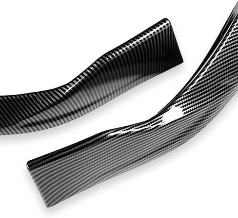 DNA MOTORING 2-PU-408-PBK Front Bumper Lip STP-Style Compatible with 2012-2016 Tesla Model S, Gloss Black in Saudi Arabia