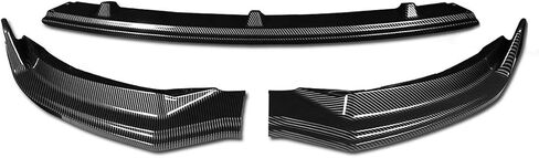 DNA MOTORING 2-PU-408-PBK Front Bumper Lip STP-Style Compatible with 2012-2016 Tesla Model S, Gloss Black in Saudi Arabia