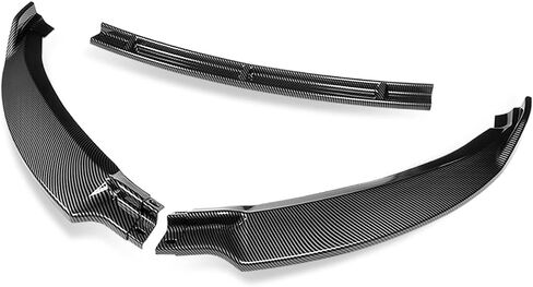 DNA MOTORING 2-PU-408-PBK Front Bumper Lip STP-Style Compatible with 2012-2016 Tesla Model S, Gloss Black in Saudi Arabia