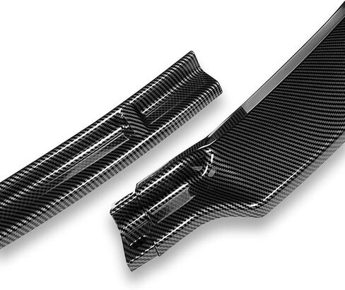 DNA MOTORING 2-PU-408-PBK Front Bumper Lip STP-Style Compatible with 2012-2016 Tesla Model S, Gloss Black in Saudi Arabia