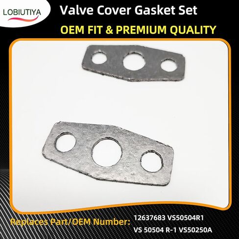12637683 مجموعة حشية غطاء الصمام، VS50504R1 سدادة غطاء الصمام متوافقة مع تشيفي سيلفرادو سوبربان تاهو تريل بليزر جي إم سي سييرا يوكون إنفوي 4.8 لتر 5.3 لتر 6.0 لتر 6.2 لتر - استبدالات أخرى OEM VS50250 in Kuwait