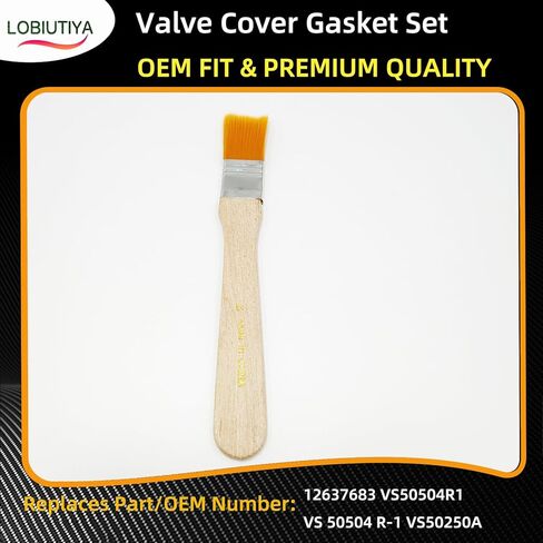 12637683 مجموعة حشية غطاء الصمام، VS50504R1 سدادة غطاء الصمام متوافقة مع تشيفي سيلفرادو سوبربان تاهو تريل بليزر جي إم سي سييرا يوكون إنفوي 4.8 لتر 5.3 لتر 6.0 لتر 6.2 لتر - استبدالات أخرى OEM VS50250 in Kuwait