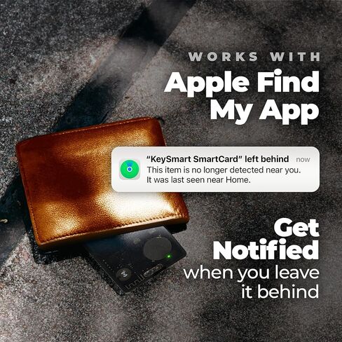 بطاقة KeySmart الذكية (عبوة من 3 قطع - دخان شفاف) ومنظم مفاتيح صغير (جلد) in Kuwait
