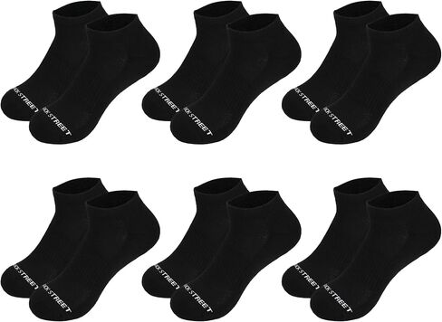 Low Cut Socks for Men, Cushioned Compression, Mens Ankle Socks Athletic Running Sports Socks Breathable Soft - Thick Cushion in Saudi Arabia