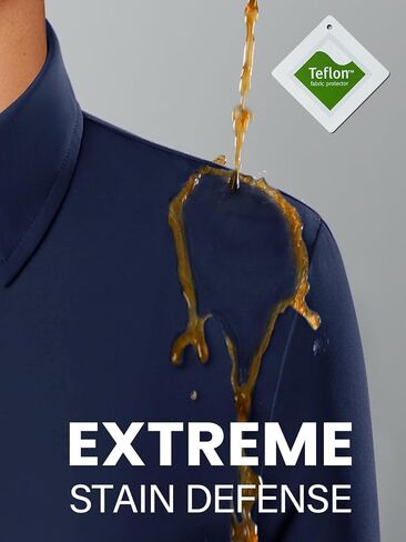 siliteelon Women's Stain Shield Dress Shirts Wrinkle Free Long Sleeve Shirts Solid Work Business Button Down Shirts in Saudi Arabia