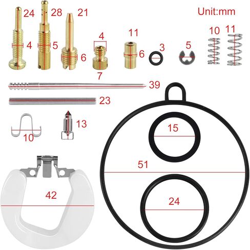 FLYPIG PZ19 19 مللي متر المكربن ​​Carb إصلاح إعادة بناء عدة ل 110cc 70cc 90cc 50cc محرك Taotao دراجة نارية ATV رباعية الترابية دراجة الذهاب كارت in Kuwait