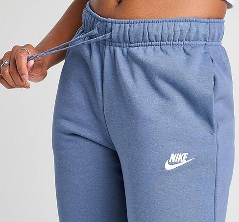 بنطلون رياضي Nike Sportswear Club Fleece متوسط ​​الارتفاع للنساء من LG باللون الأزرق المنتشر، مقاس كبير جدًا in Saudi Arabia