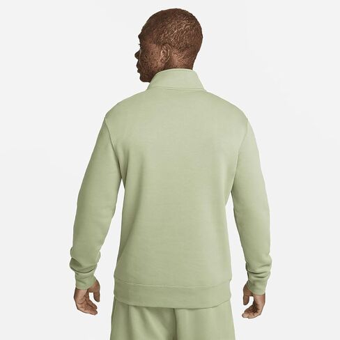 بلوفر Nike Sportswear Club للرجال بظهر ممشط و1/2 سحاب in Saudi Arabia