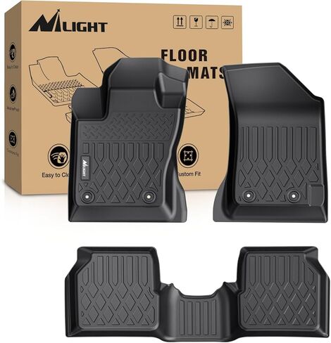 Nilight Cargo Mats for Jeep Compass 2017 2018 2019 2020 2021 2022 2023 2024,All Weather Protection Heavy Duty Cargo Liners in Saudi Arabia