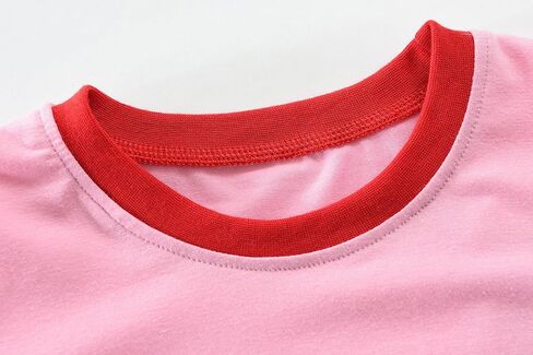 Little Girls Pajamas Cotton Long Sleeve Pjs Set Kids Dinosaur Pajama Baby 2 Pieces Sleepwear Toddler Heart Clothes 2-7T in Kuwait