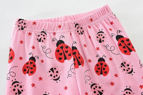 Little Girls Pajamas Cotton Long Sleeve Pjs Set Kids Dinosaur Pajama Baby 2 Pieces Sleepwear Toddler Heart Clothes 2-7T in Kuwait