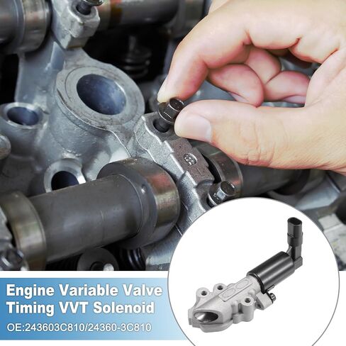 محرك متغير صمام توقيت VVT الملف اللولبي رقم 243603C810 محرك عمود الحدبات النفط صمام التحكم لكيا بوريغو 2009 in Saudi Arabia