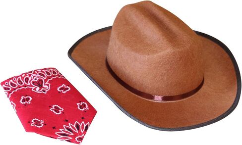 Aeromax Junior Cowboy Hat with Bandanna in Saudi Arabia