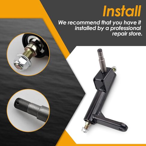 مفصل توجيه المغزل متوافق مع Coleman KT196 Go-Karts، أجزاء رباعية متينة للطرق الوعرة ذات 4 عجلات، ملحقات تعليق مركبة Go-Kart تعمل بالغاز 196cc 6.5 حصان (يمين)... in Kuwait