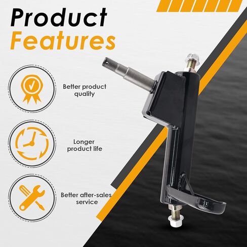 مفصل توجيه المغزل متوافق مع Coleman KT196 Go-Karts، أجزاء رباعية متينة للطرق الوعرة ذات 4 عجلات، ملحقات تعليق مركبة Go-Kart تعمل بالغاز 196cc 6.5 حصان (يمين)... in Kuwait