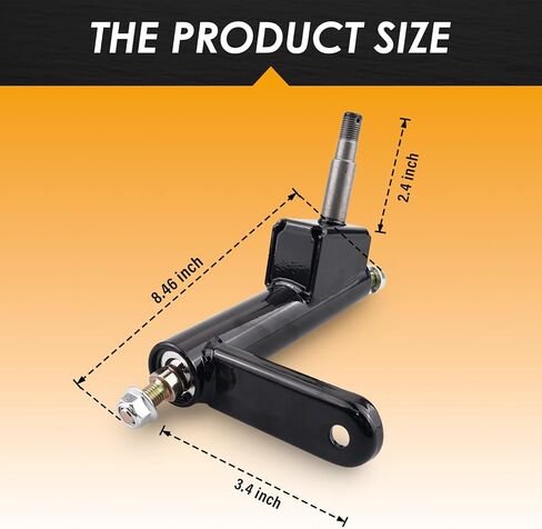 مفصل توجيه المغزل متوافق مع Coleman KT196 Go-Karts، أجزاء رباعية متينة للطرق الوعرة ذات 4 عجلات، ملحقات تعليق مركبة Go-Kart تعمل بالغاز 196cc 6.5 حصان (يمين)... in Kuwait