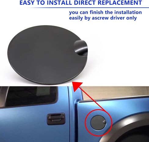 باب خزان الغاز 9L3Z-99405A26-AA متوافق مع 2009-2014 Ford F-150 باب خزان الوقود 9L3Z99405A26AA باب الغاز استبدال الحاجز السرير باب الوقود فتحة غطاء الغاز in Kuwait