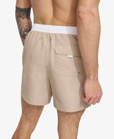 DKNY Men's Lightweight Quick Dry Volley UPF 40+ Protection Swim Trunk in Saudi Arabia