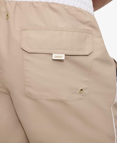 DKNY Men's Lightweight Quick Dry Volley UPF 40+ Protection Swim Trunk in Saudi Arabia