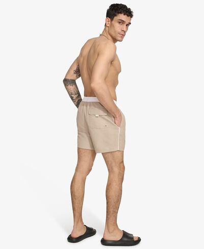 DKNY Men's Lightweight Quick Dry Volley UPF 40+ Protection Swim Trunk in Saudi Arabia