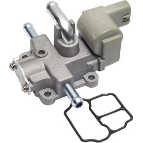 22270-62050 Idle Air Control Valve with Gasket Replacement for 2000-2003 Tundra, 1997-1998 T100, 1997-2004 Tacoma, 1996-2000 4Runner 3.4L - IACV IAC Valve